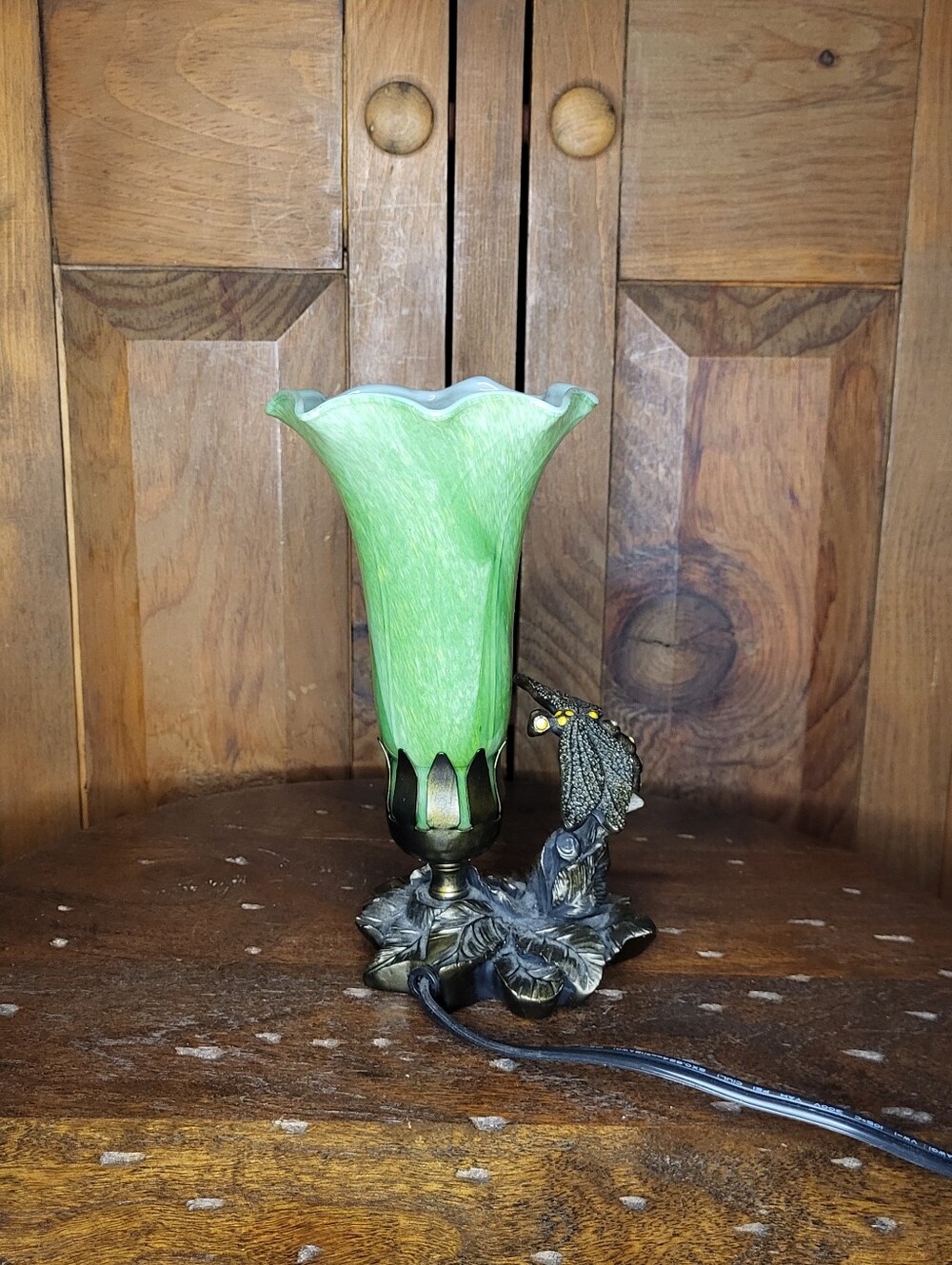 Dale Tiffany Dragonfly Table Lamp - Picture 8 of 14
